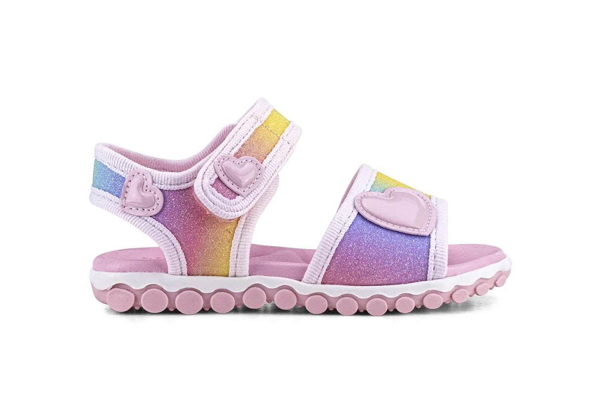 sandalia bibi summer roller rosado niña 1103249