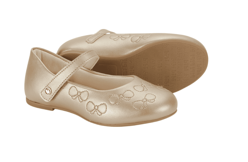 ballerina bibi mini casual oro niña 1152114