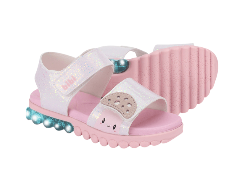 sandalia bibi summer roller light rosado niña 1193077
