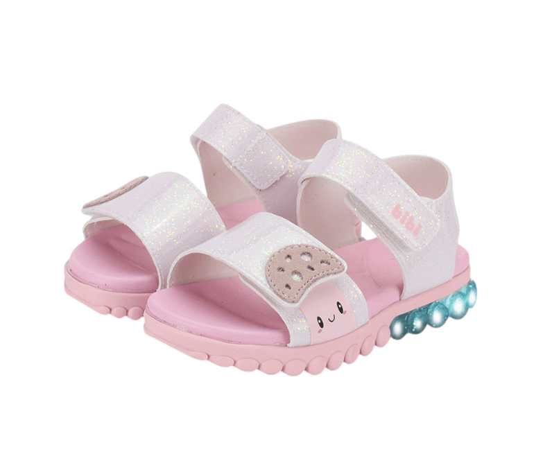 sandalia bibi summer roller light rosado niña 1193077