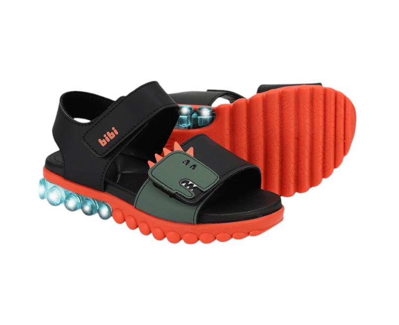 sandalia bibi summer roller light negro niño 1193078