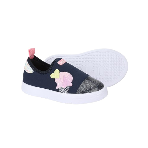 tenis bibi agility mini marino rosa niña 1202222