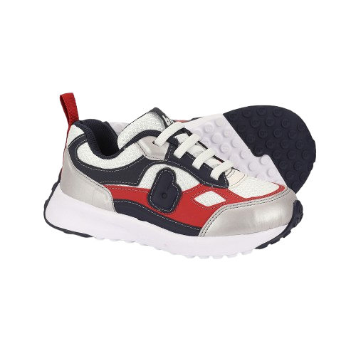 tenis bibi blanco/marino/rojo niño 1236042