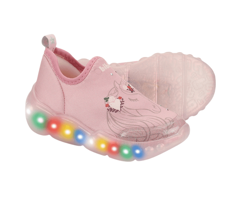 tenis bibi roller celebration 3.0 rosa niña 1252018