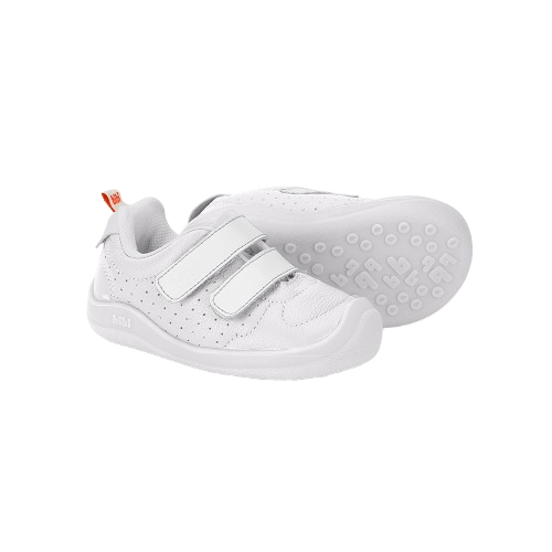 tenis bibi fisioflex 5.0 escolar blanco niño 1265029