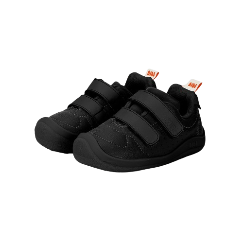 tenis bibi fisioflex 5.0 escolar negro niño 1265033