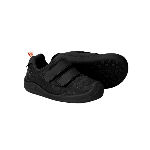 tenis bibi fisioflex 5.0 escolar negro niño 1265033