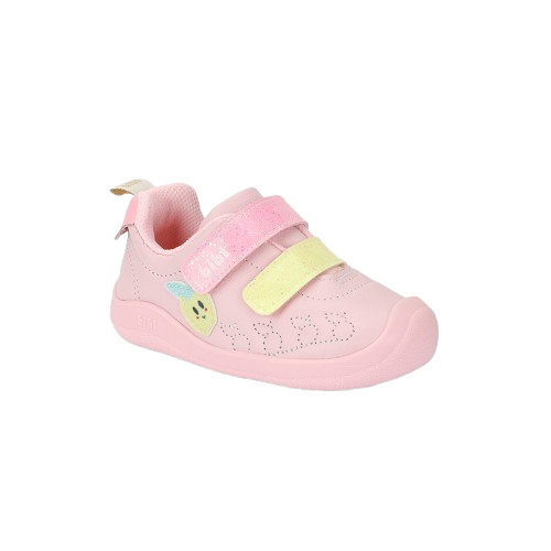 tenis fisioflex 5.0 sugar/melon niña 1265037