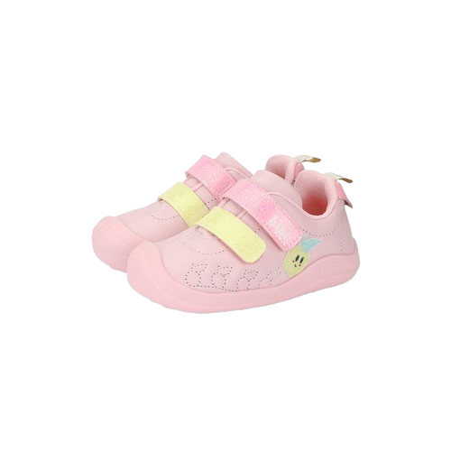 tenis fisioflex 5.0 sugar/melon niña 1265037