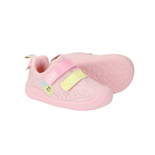 tenis fisioflex 5.0 sugar/melon niña 1265037