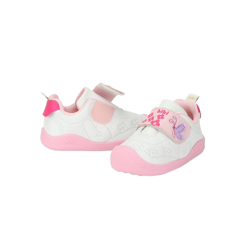 tenis bibi fisioflex blanco/ rosa niña 1265039