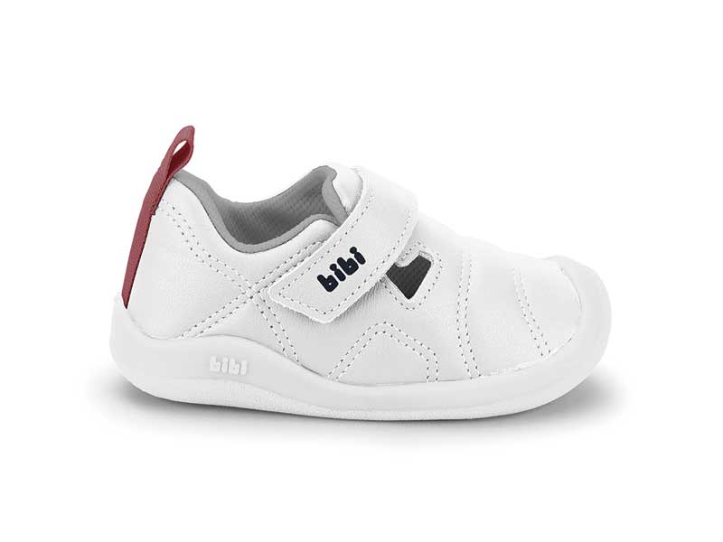 tenis bibi fisioflex 5.0 blanco niño 1265041