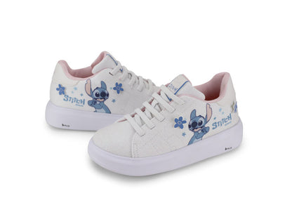 tenis bibi glam stitch blanco niña 1109319