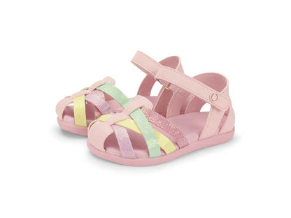 sandalia bibi baby soft ii dulce rosa niña 1188197