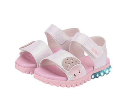 sandalia bibi summer roller light rosado niña 1193077