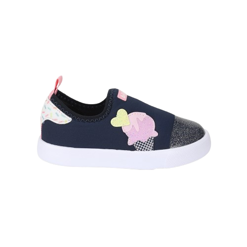 tenis bibi agility mini marino rosa niña 1202222