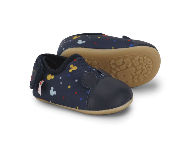 tenis bibi afeto joy ii mickey & friends marino/estampado niño 1212104