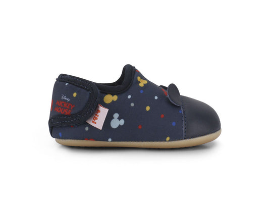 tenis bibi afeto joy ii mickey & friends marino/estampado niño 1212104