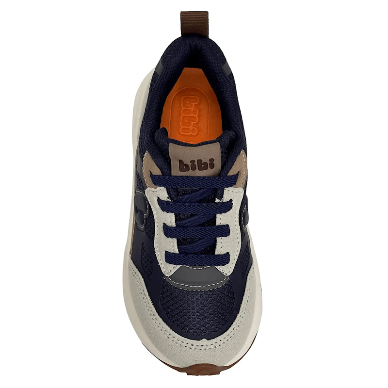 tenis bibi jogging azul/cafe niño 1236007