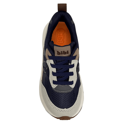 tenis bibi jogging azul/cafe niño 1236007