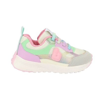 tenis bibi jogging milk/dulce rosa niña 1236041