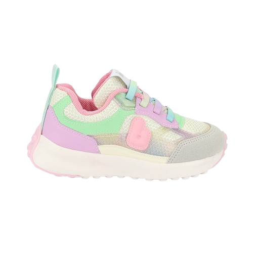 tenis bibi jogging milk/dulce rosa niña 1236041