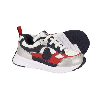 tenis bibi blanco/marino/rojo niño 1236042