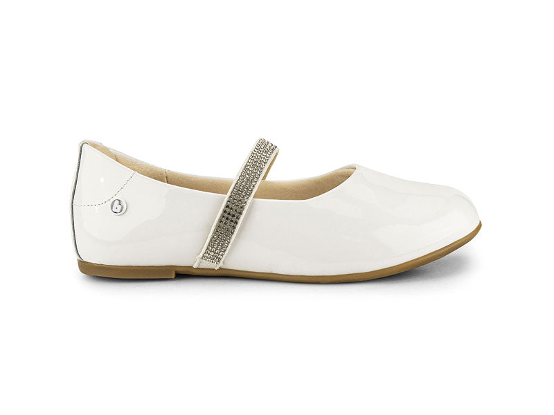 ballerina bibi basic verniz/blanco niña 1238014