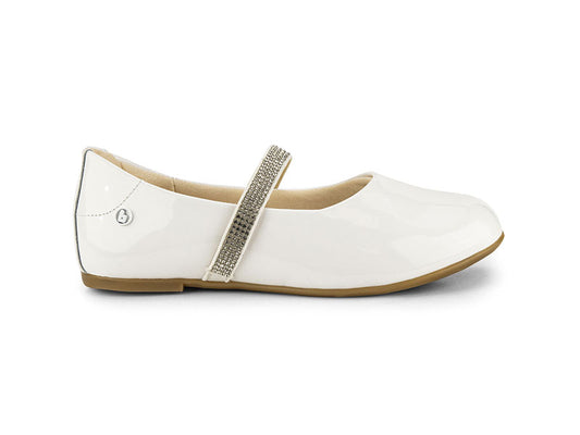 ballerina bibi basic verniz/blanco niña 1238014