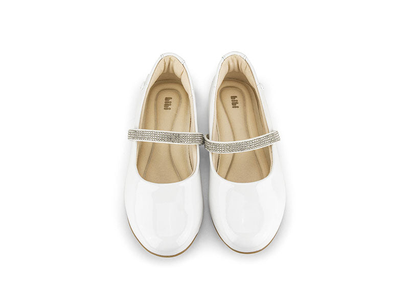 ballerina bibi basic verniz/blanco niña 1238014