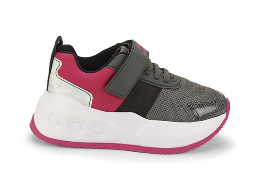 tenis bibi skatenis negro/pitaya/holografico niña 1243016