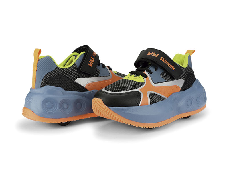tenis bibi skatenis negro/eletric niño 1243018