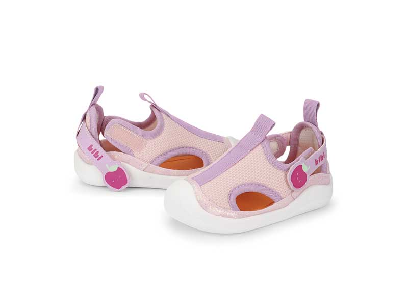 tenis bibi fisioflex 5.0 sugar/iris/pink glow p/niña 1265027