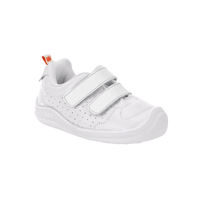 tenis bibi fisioflex 5.0 escolar blanco niño 1265029