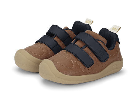 tenis bibi fisioflex 5.0 caramelo niño 1265030