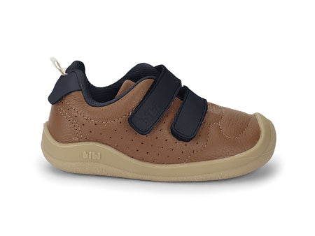 tenis bibi fisioflex 5.0 caramelo niño 1265030