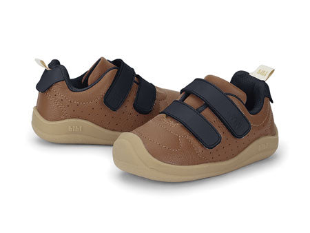 tenis bibi fisioflex 5.0 caramelo niño 1265030