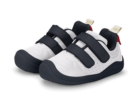 tenis bibi fisioflex 5.0 blanco/marino niño 1265031