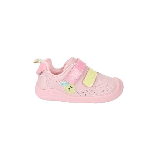tenis fisioflex 5.0 sugar/melon niña 1265037