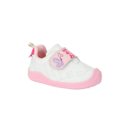 tenis bibi fisioflex blanco/ rosa niña 1265039