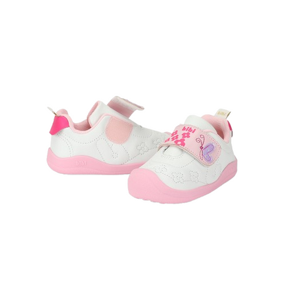 tenis bibi fisioflex blanco/ rosa niña 1265039