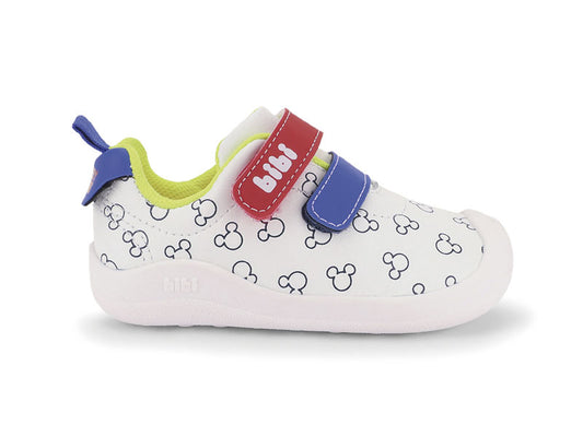 tenis bibi fisioflex 5.0 blanco niño 1265053