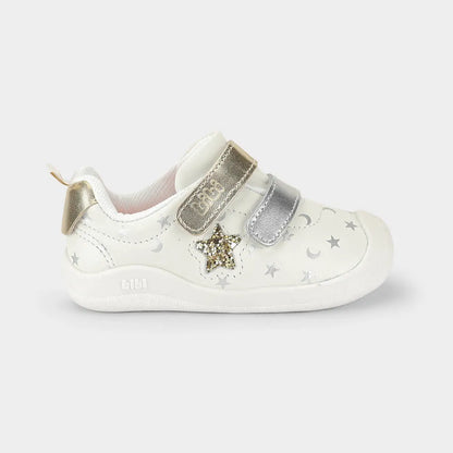 Tenis Bibi Fisioflex 5.0 blanco niña 1265079