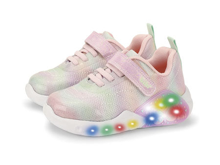 tenis bibi fun light sugar/iris/verde baby niña 1275004