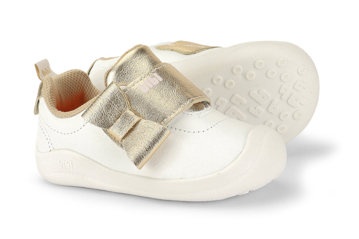 tenis bibi fisioflex 5.0 blanco niña 1265080