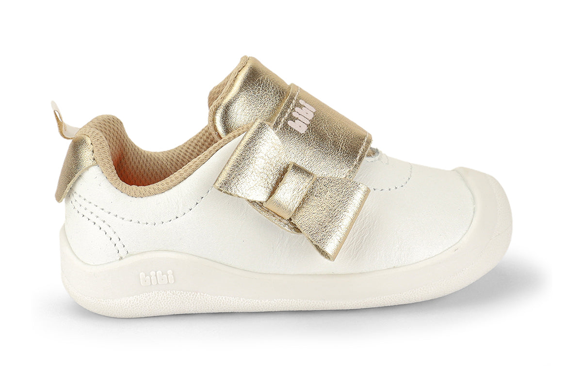 tenis bibi fisioflex 5.0 blanco niña 1265080
